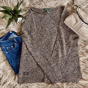 EUC LRL LAUREN JEANS Ralph Lauren Scoop Neck Sweat